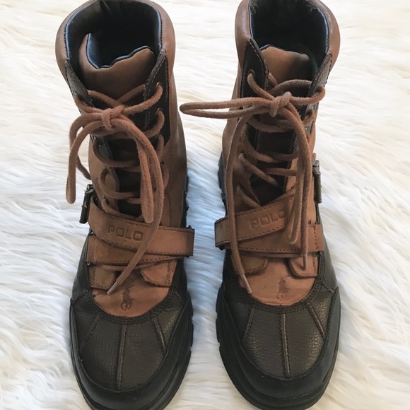 ❌SOLD❌ Polo Leather Waterproof Toe Boots, 9 1/2-10 - Picture 2 of 4